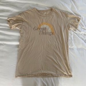 Aerie Vintage Looking Tee Oversized